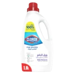 كلوركس سائل غسيل مزيل البقع للملابس البيضاء 1.8 لتر