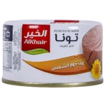 الخير تونا خفيفة بزيت دوار الشمس 95 ج