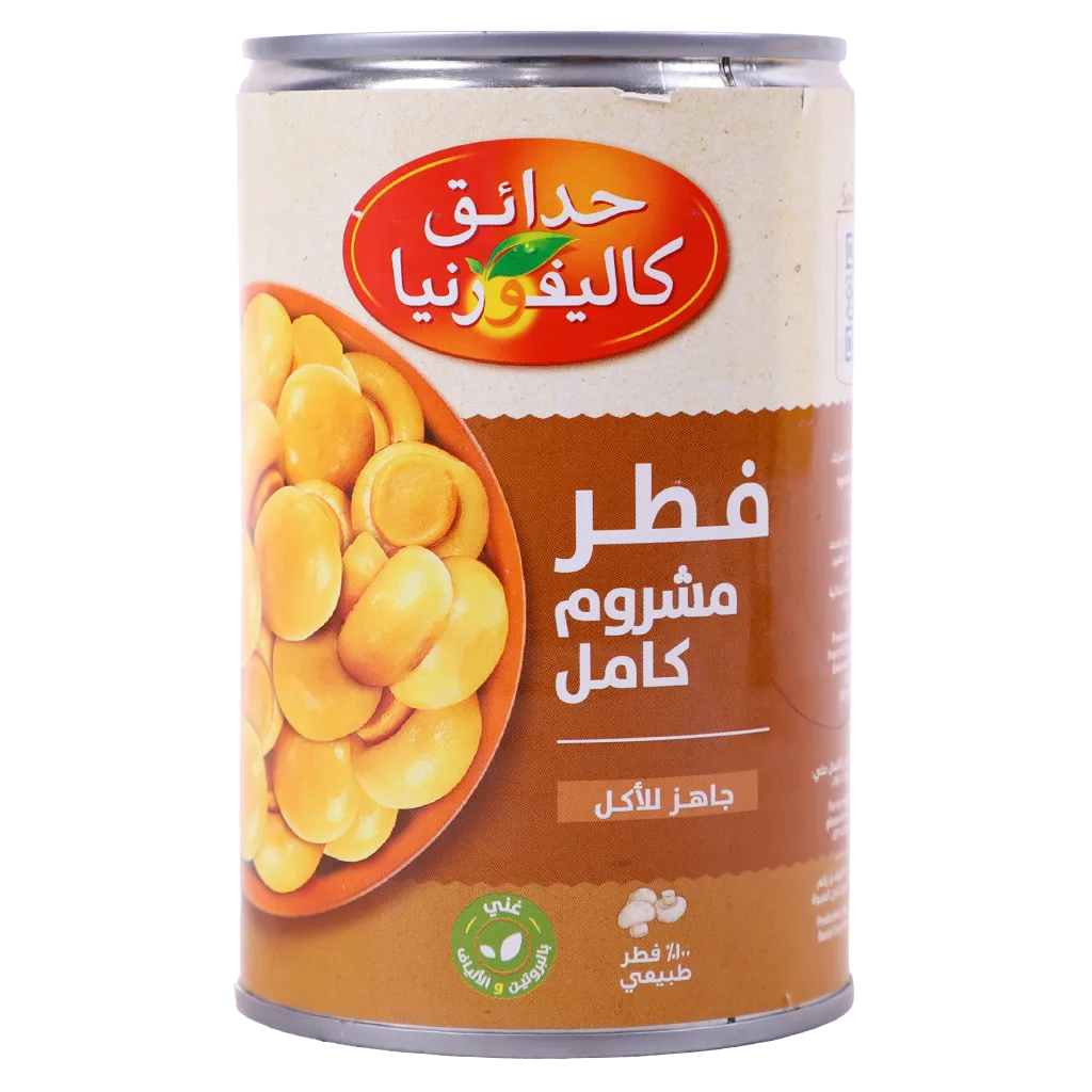 032894010445_1 حدائق كالفورنيا فطر حبة كاملة 425 ج - الصورة 1