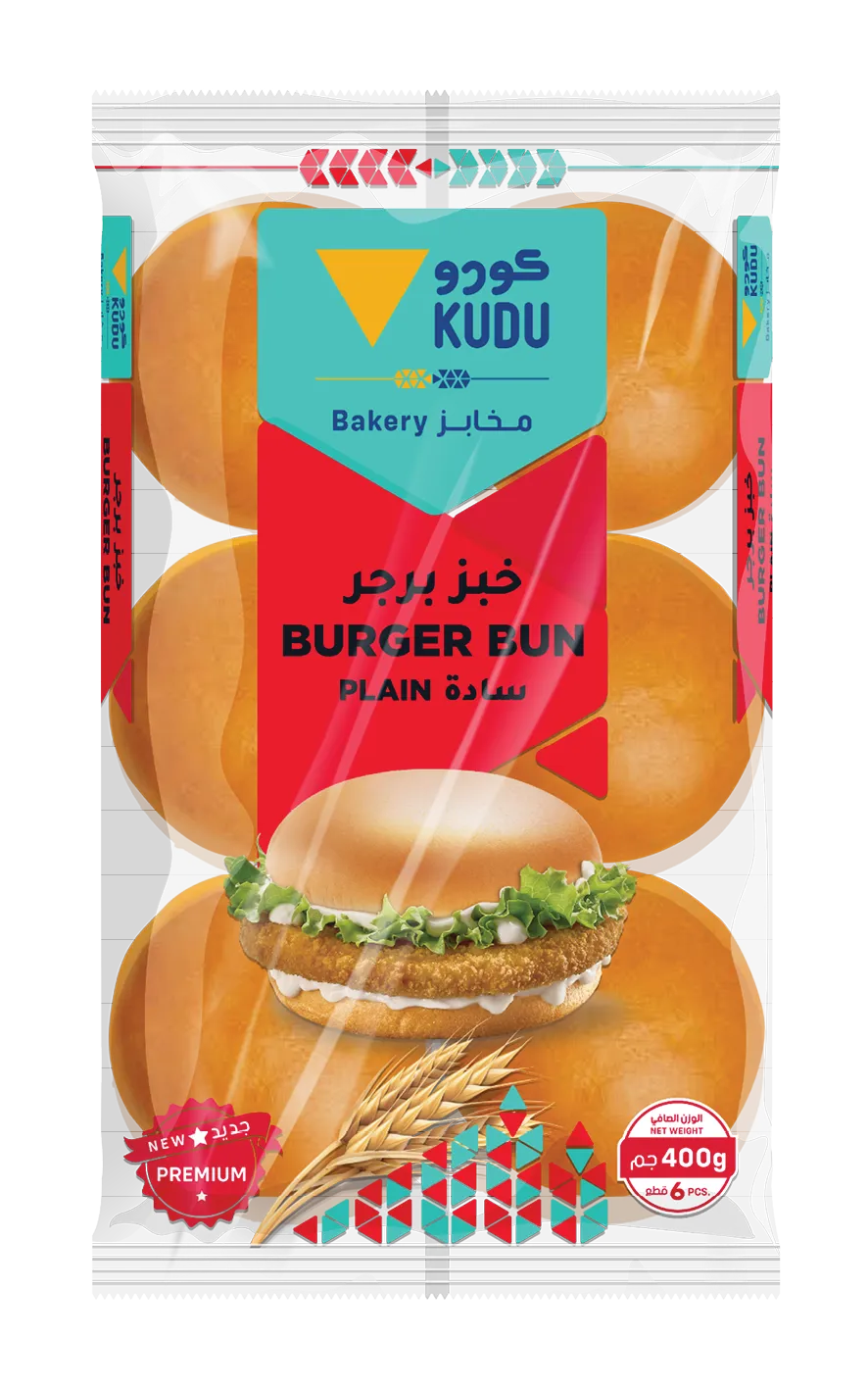 04f43340-4371-41ba-958e-137d967b7f2c كودو خبز برجر عادي 6 حبات 420 ج - الصورة 1