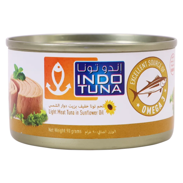 اندو تونا خفيف بزيت دوار الشمس 90 ج