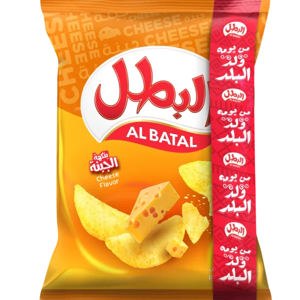 البطل رقائق بطاطس بالجبنة 110 ج