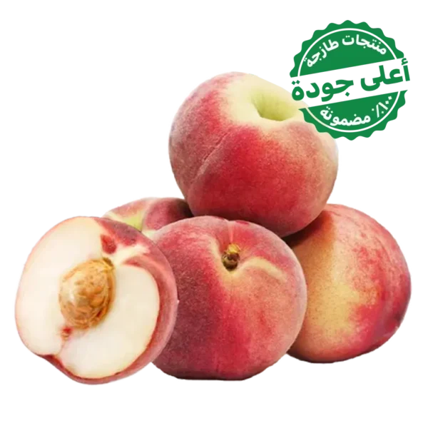 خوخ علبة 900 جم تقريبًا