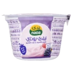 ندى زبادي يوناني بالتوت الأسود وتوت العليق 160 ج