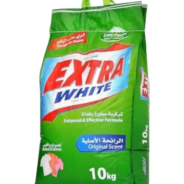 اكسترا وايت مسحوق الغسيل بالرائحة الاصلية منخفض الرغوة 10 كيلو جرا