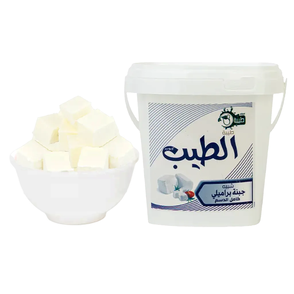 20cb7f8f-5745-49cd-b1b9-78abd93d5b93 طيبة شبيهة جبنة براميلي كامل الدسم 500 ج - الصورة 1