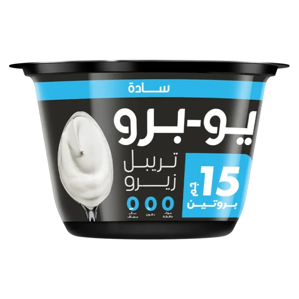 يوبرو زبادي بروتين سادة 150 ج