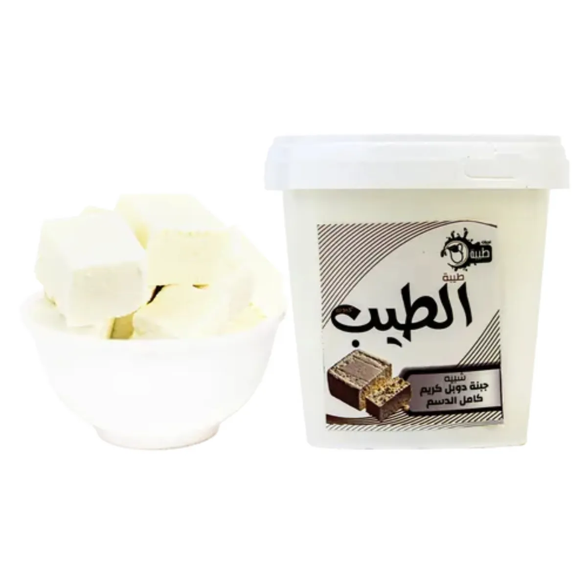 29f2742b-fee0-4f52-a1c8-a032aff7d357 طيبة شبيهة جبنة دوبل كريم 500 ج - الصورة 1