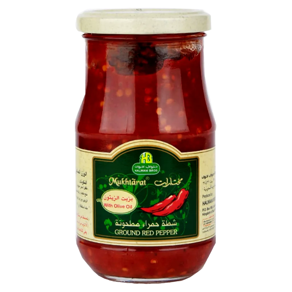 2c37a8a0-6397-4d92-b009-4506f8d75626 مختارات شطة حمراء مطحونة بالزيت 375 ج - الصورة 1