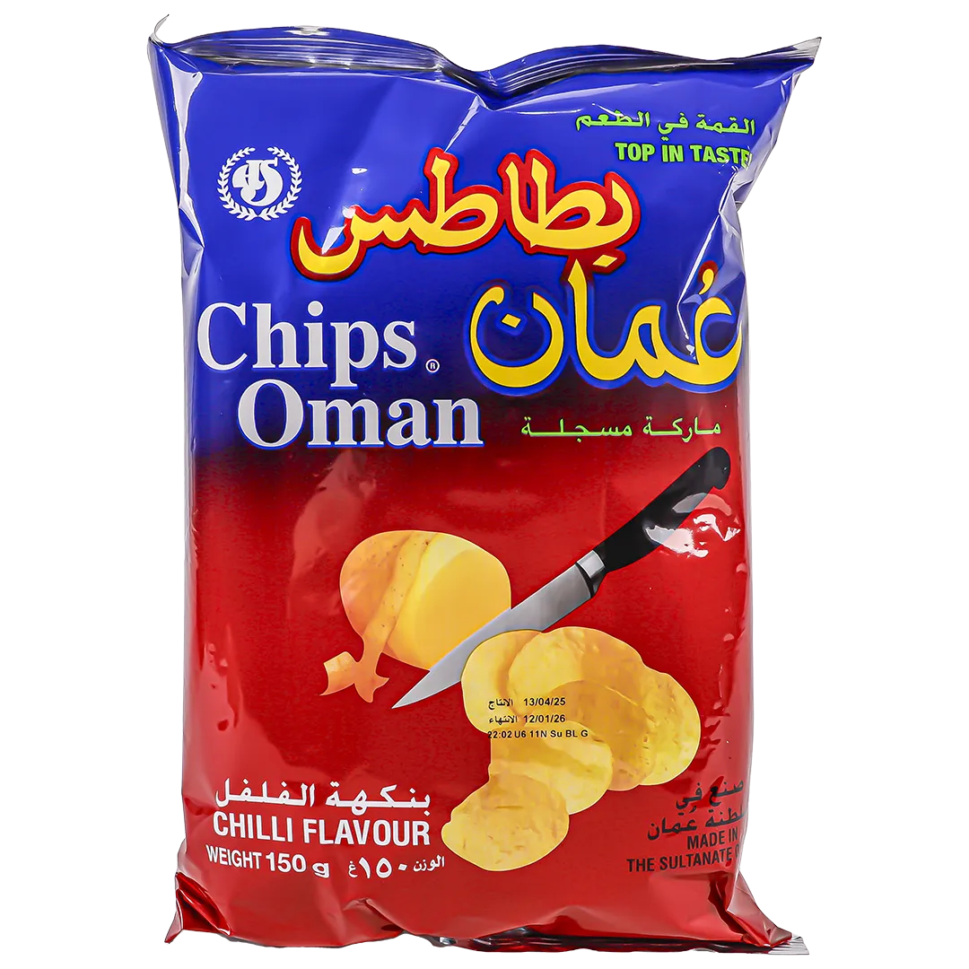 2c4c44f0-eb6f-4e45-903d-868788e3d5f0 عمان بطاطس بالنكهة الحارة 150 ج - الصورة 1