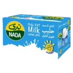 ندى حليب كامل الدسم 12 حبة 1 لتر