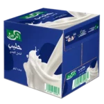 الربيع حليب كامل الدسم 8 حبات 1 لتر