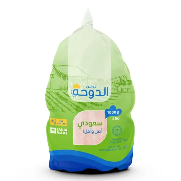 الدوحة دجاج كامل طازج 1000 ج