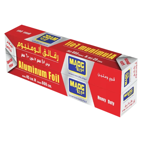موج رقائق ألومنيوم 2 حبة عرض خاص
