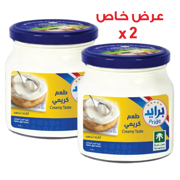 برايد جبنة مطبوخة قابلة للدهن 2 حبة 450 ج