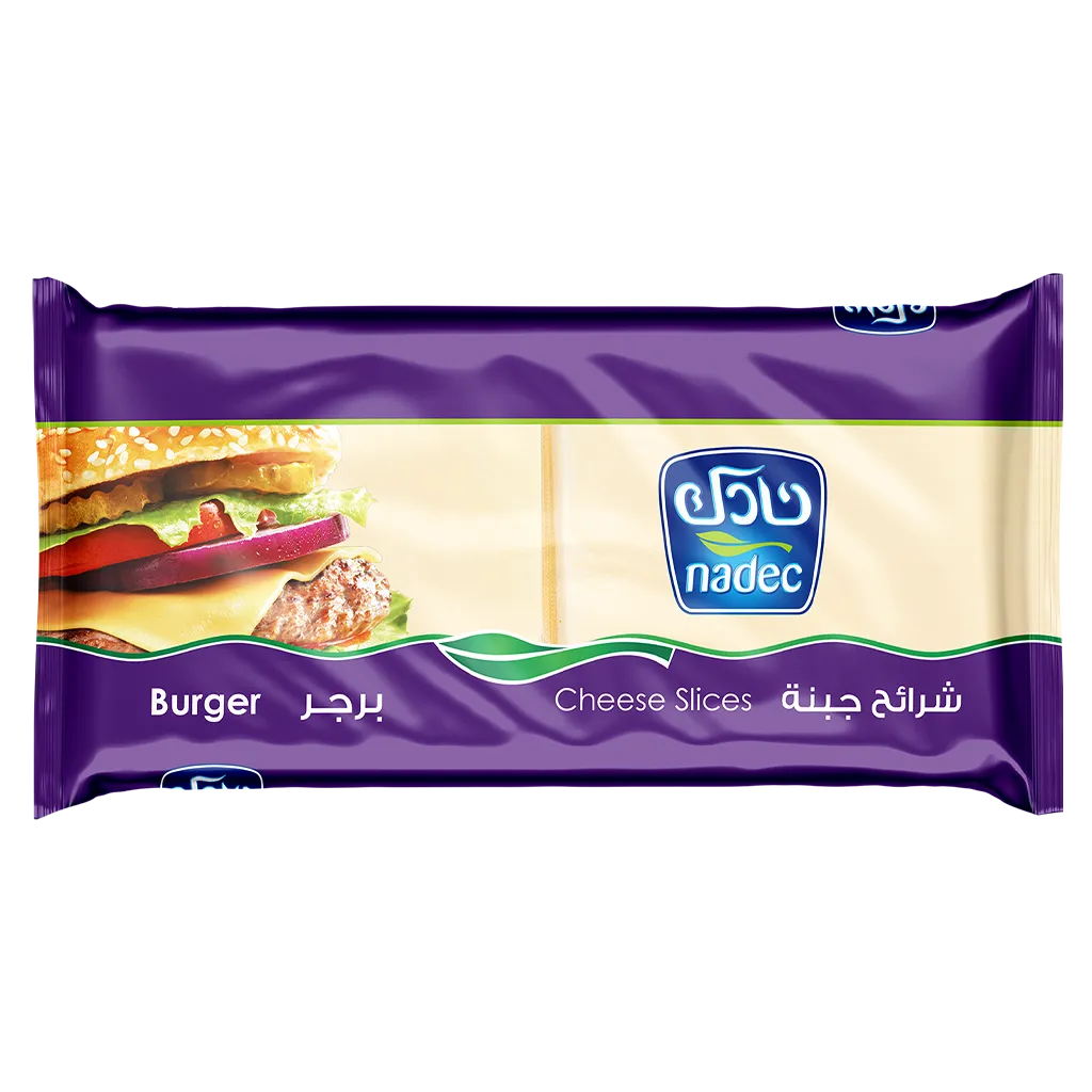 3b8bd31f-a8c6-48b4-a419-4b6f3271fc66 نادك شرائح جبنة للبرجر 20 شريحة 400 ج - الصورة 1