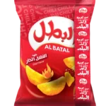البطل رقائق بطاطس بالفلفل الحار 110 ج