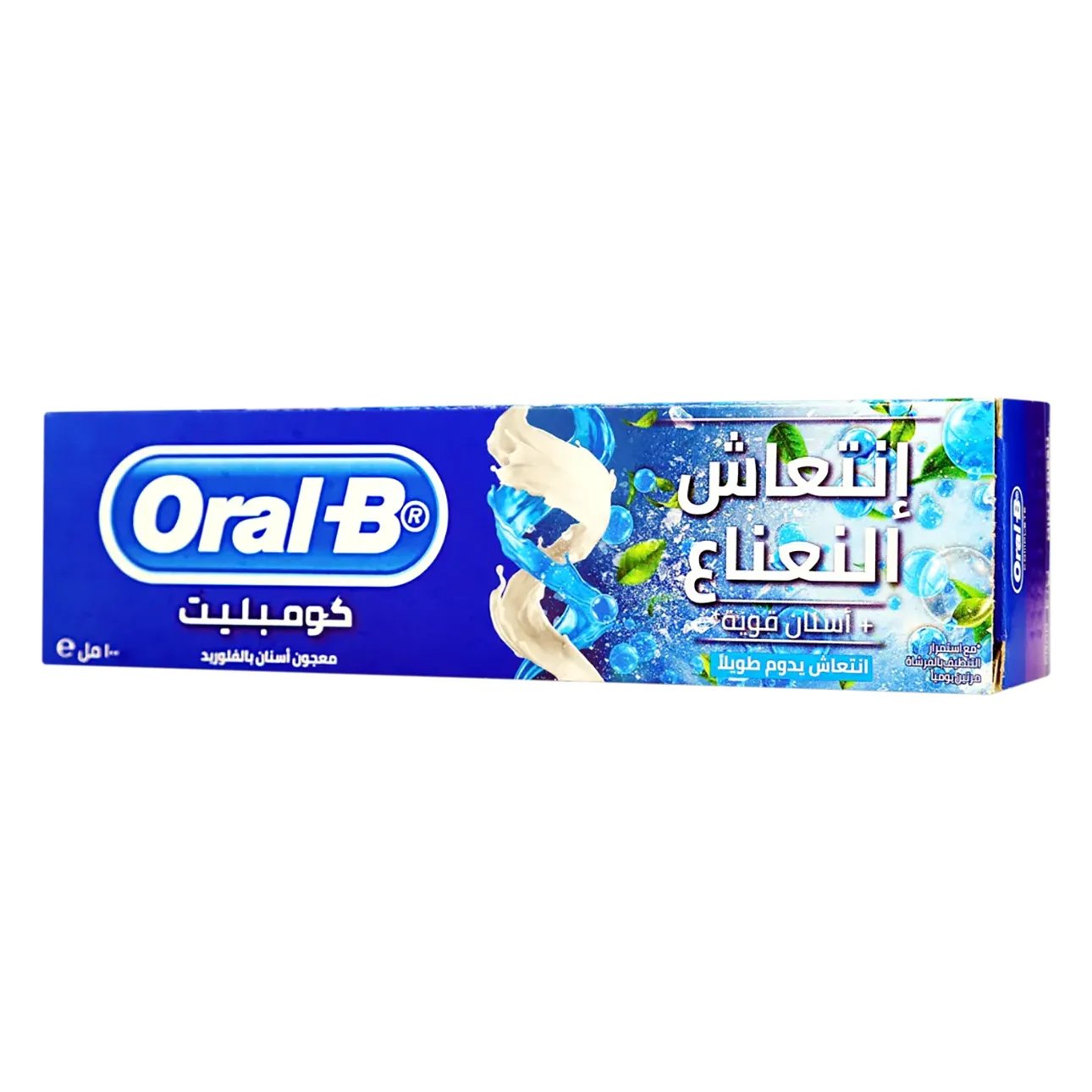 4084500191617_1 اورال بي كومبليت معجون أسنان إنتعاش إضافى بالنعناع 100 مل - الصورة 1