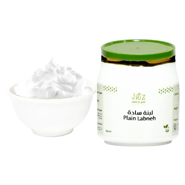 لبنة ٣٦٠ جرام- جبن وزيتون