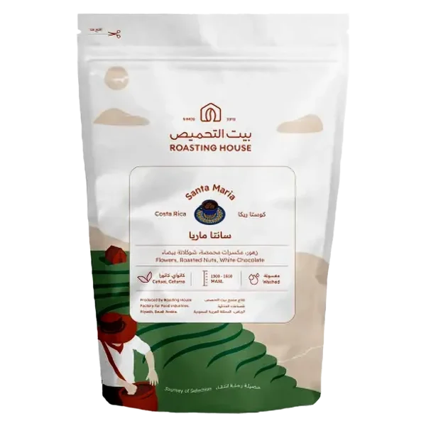 بيت التحميص كوستاريكا سانتا ماريا المغسولة 227 ج