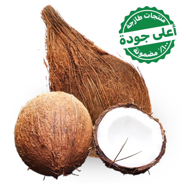 جوز الهند جاف هندي 1 حبه