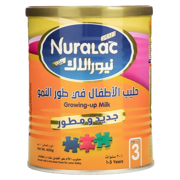 نورلاك بلس حليب المرحلة 3 400 ج