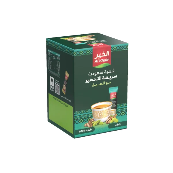الخير قهوة سعودية بالهيل 12ظروف