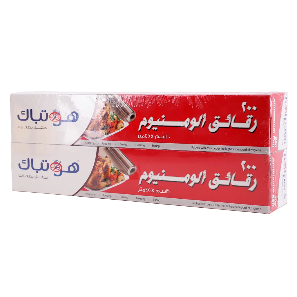 5056141850764_1 هوت باك رقائق ألومنيوم 200 قدم مربع عبوة مزدوجة - الصورة 1