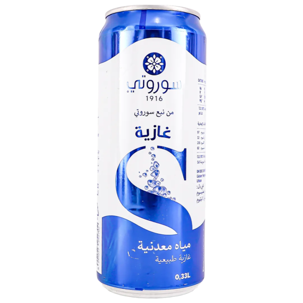 سوروتي مياه معدنيه فوارة 330 مل
