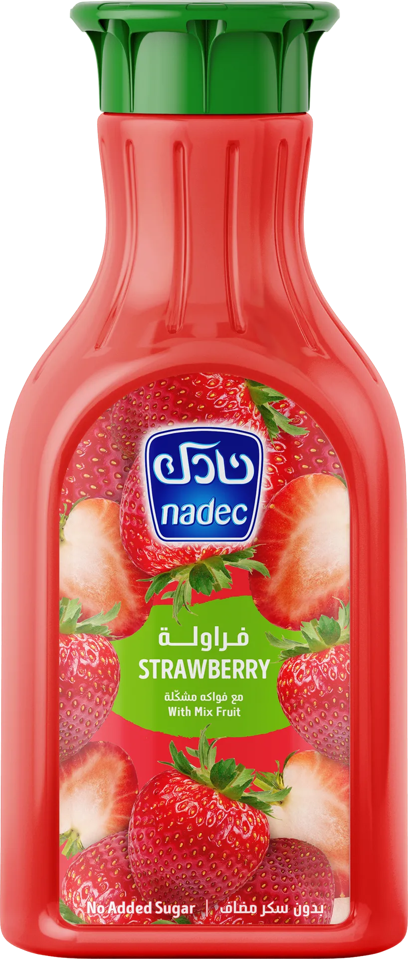 52f3b1db-ef92-4781-bc0e-4f2890f2aca1 نادك نكتار فراولة مع فواكة مشكلة 1.3 لتر - الصورة 1