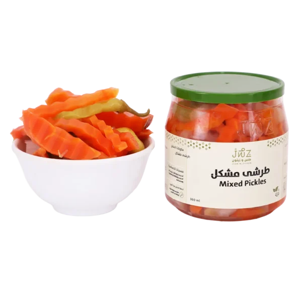 طرشي مشكل ٣٦٠ جرام- جبن وزيتون