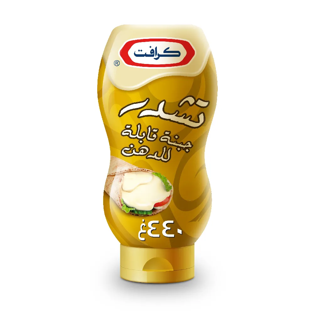 58d9e210-4b20-4003-a882-db7c69f4e3af كرافت جبنة تشيدر قابلة للدهن ضغاط 440 ج - الصورة 1