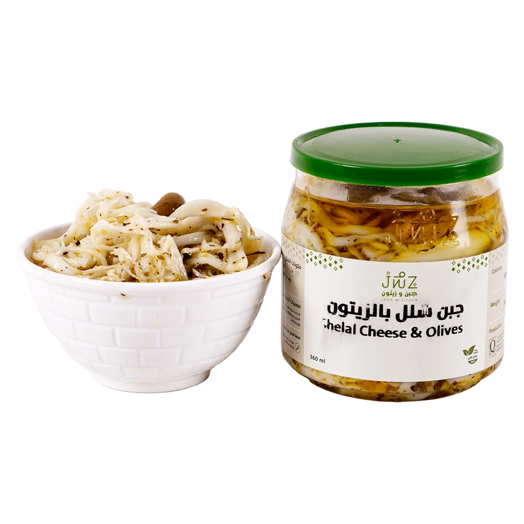 5f999e91-c1b5-418c-abf9-df54f1e490c7 جبن شلل بالزيتون ٣٦٠ جرام- جبن وزيتون - الصورة 1