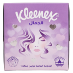 مناديل كلينكس الجمال للوجه ٣ طبقات غير معطّرة ٥٠ منديلًا