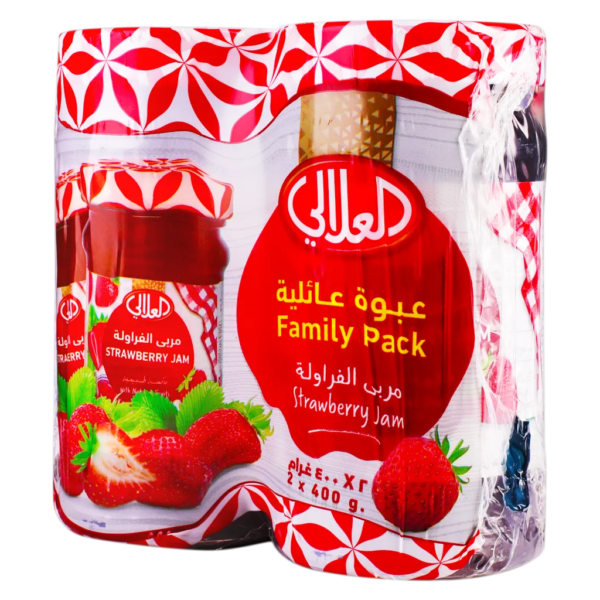 العلالي مربى الفراولة عرض 2 حبة 400 ج