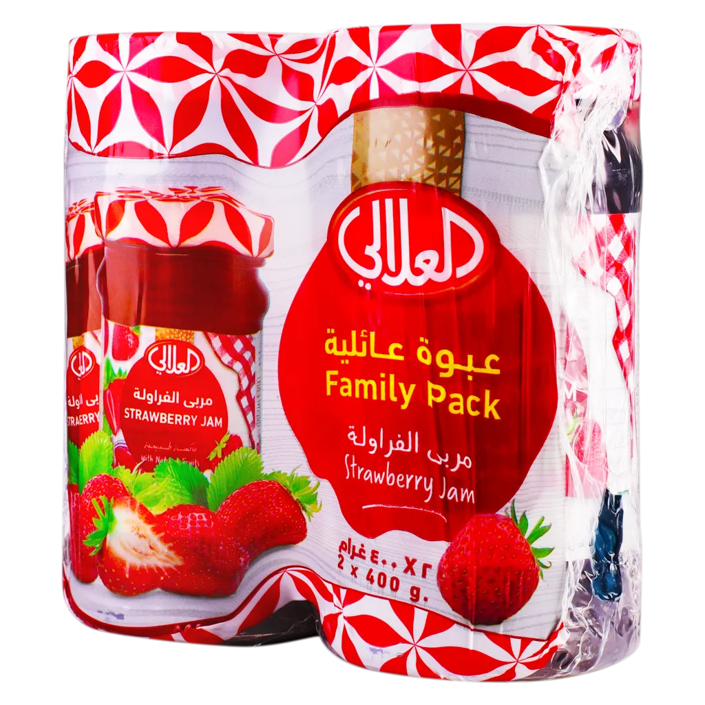 617950379027_1 العلالي مربى الفراولة عرض 2 حبة 400 ج - الصورة 1