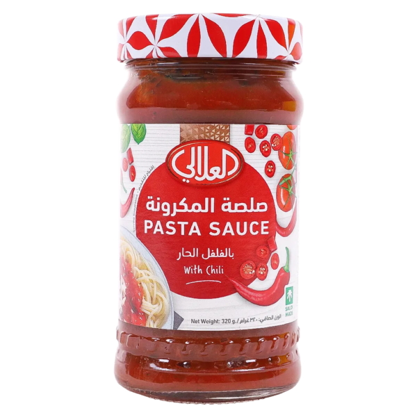 العلالي صلصة مكرونة بالفلفل الحار 320 ج