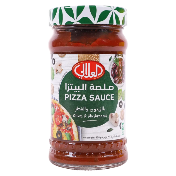 العلالي صلصة البيتزا بالزيتون والفطر 320 ج