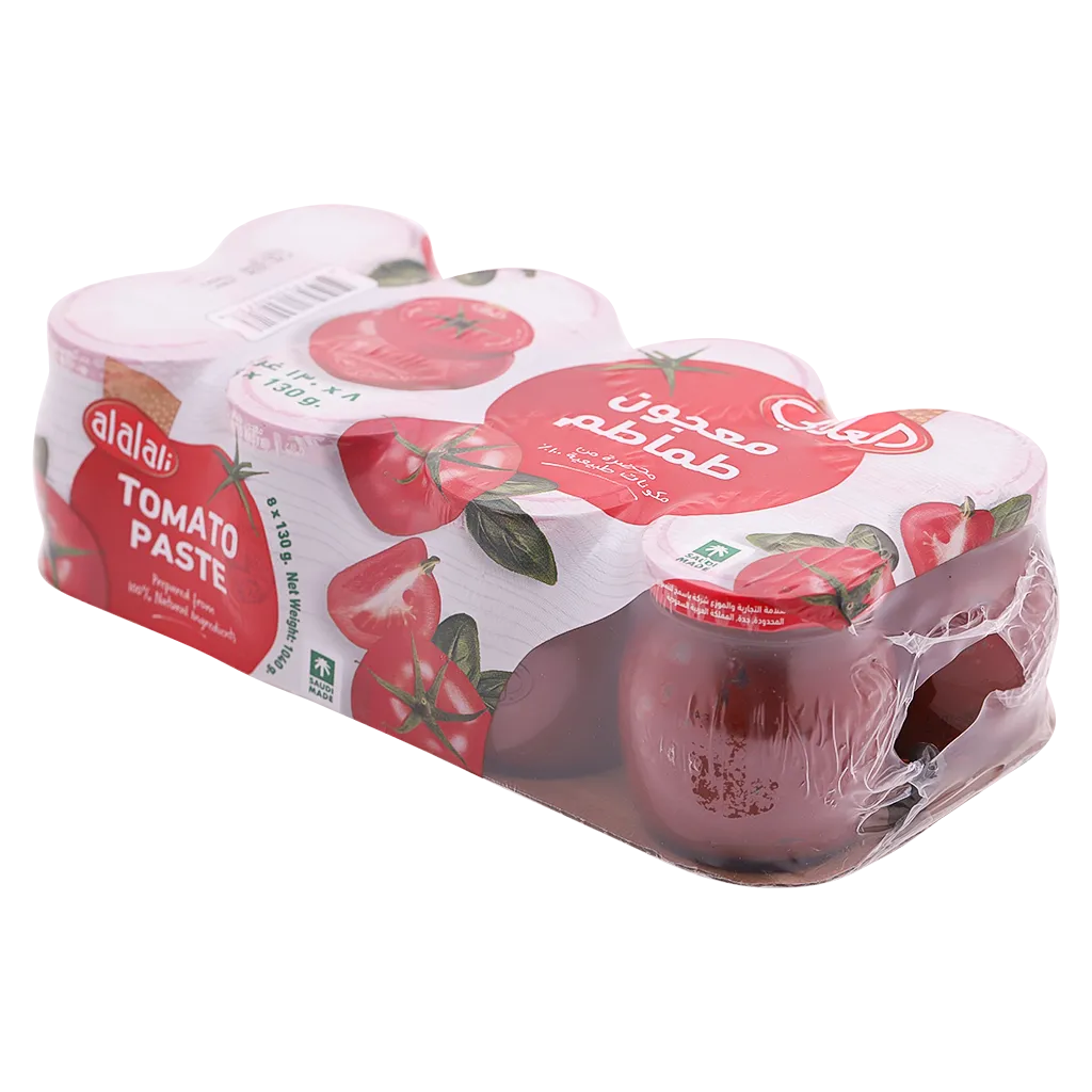 617950600718_1 العلالي معجون طماطم مجموعة 8 حبات 130 ج - الصورة 1