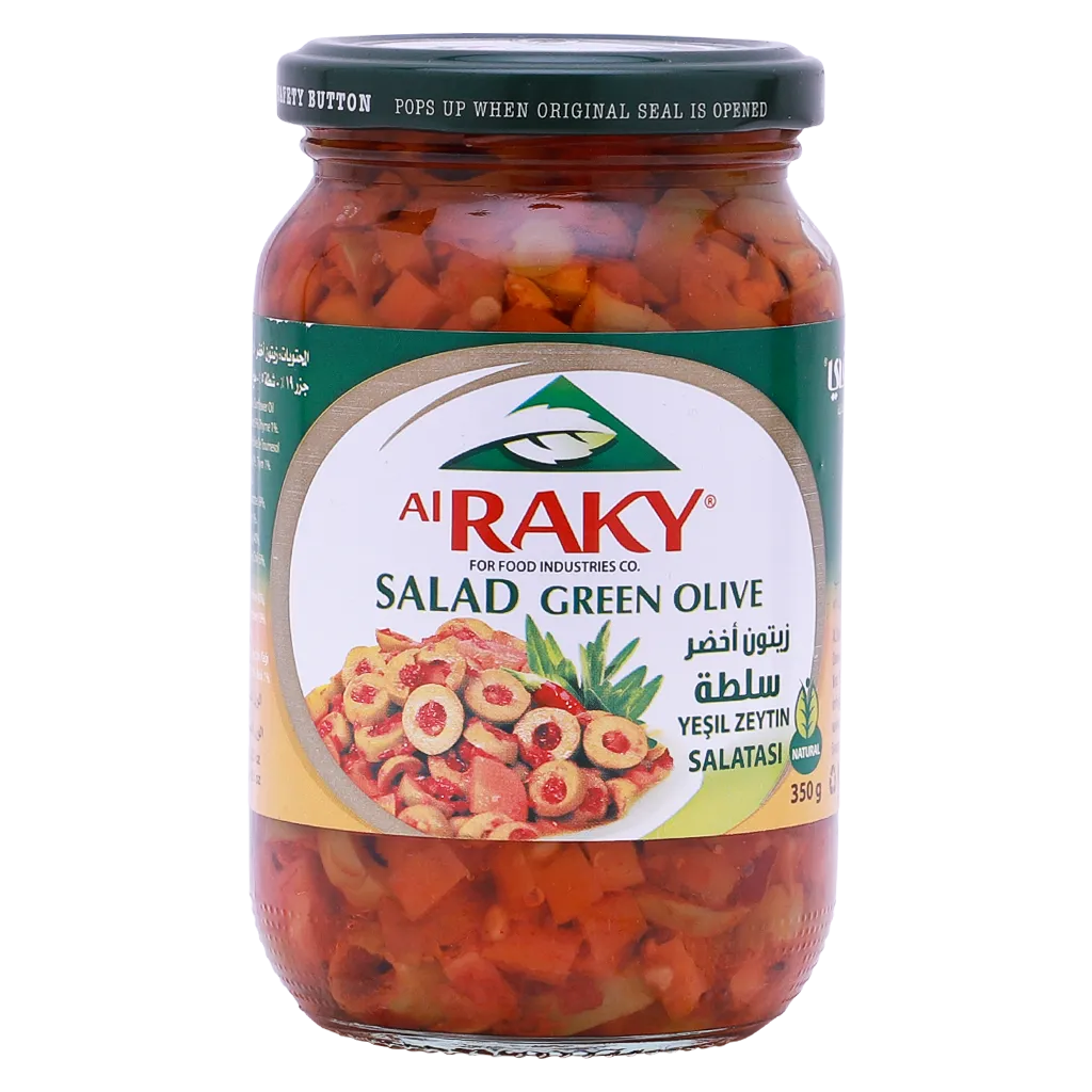 6210281571692_1 الراقي زيتون أخضر سلطة 350 ج - الصورة 1
