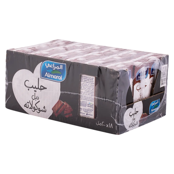 المراعي حليب دبل شوكولاتة 18 حبة 200 مل