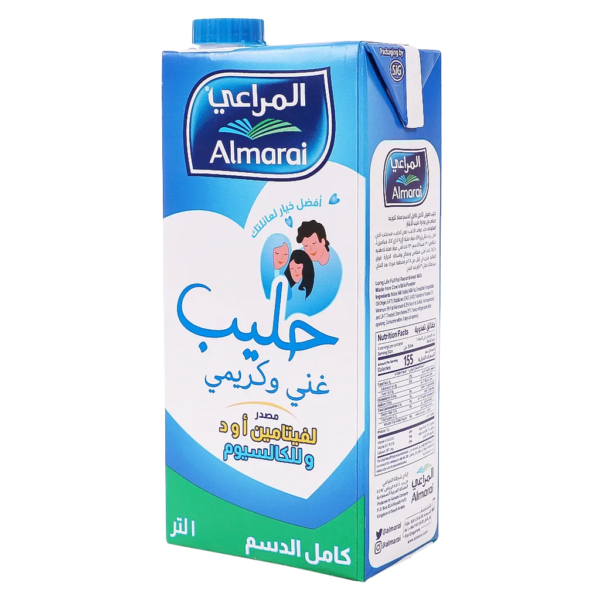 المراعي حليب كامل الدسم 1 لتر