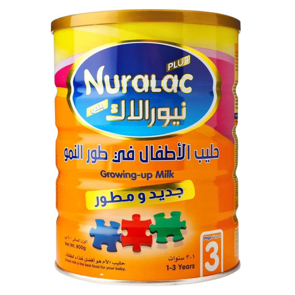 6281007034180_1 نورلاك بلس حليب المرحلة 3 900 ج - الصورة 1