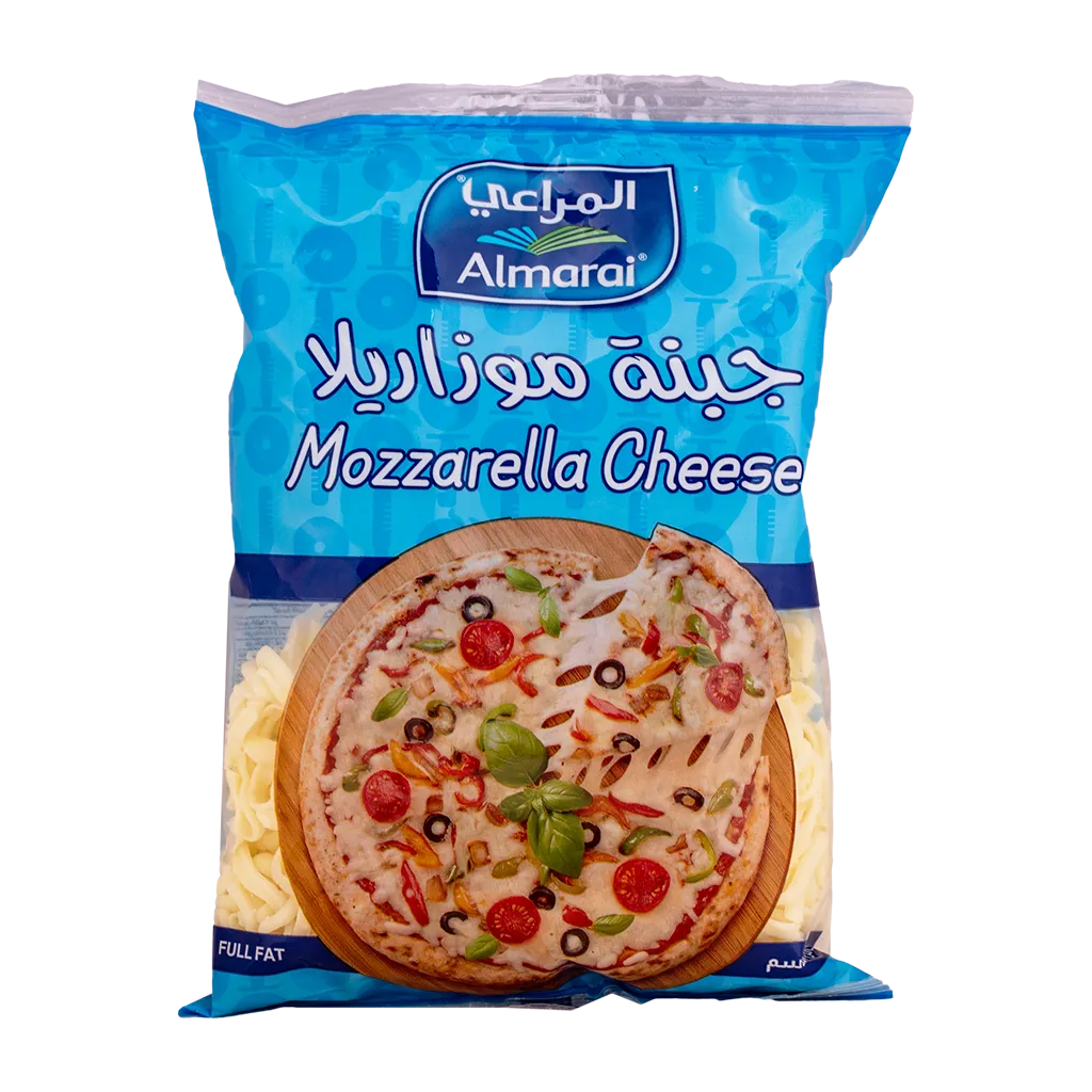 6281007063050_1 المراعي جبنة موزاريلا مبشورة 180 ج - الصورة 1
