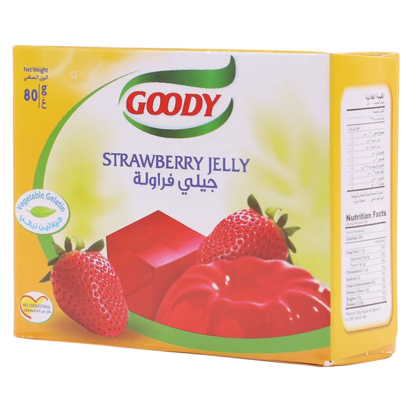 قودي جلي بودره نباتي فراوله 85 ج