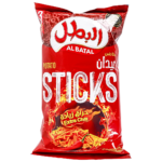 البطل عيدان بطاطس بنكهة الفلفل الحار 80 ج