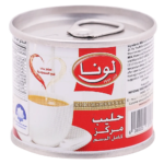 لونا حليب مبخر كامل الدسم 80 ج