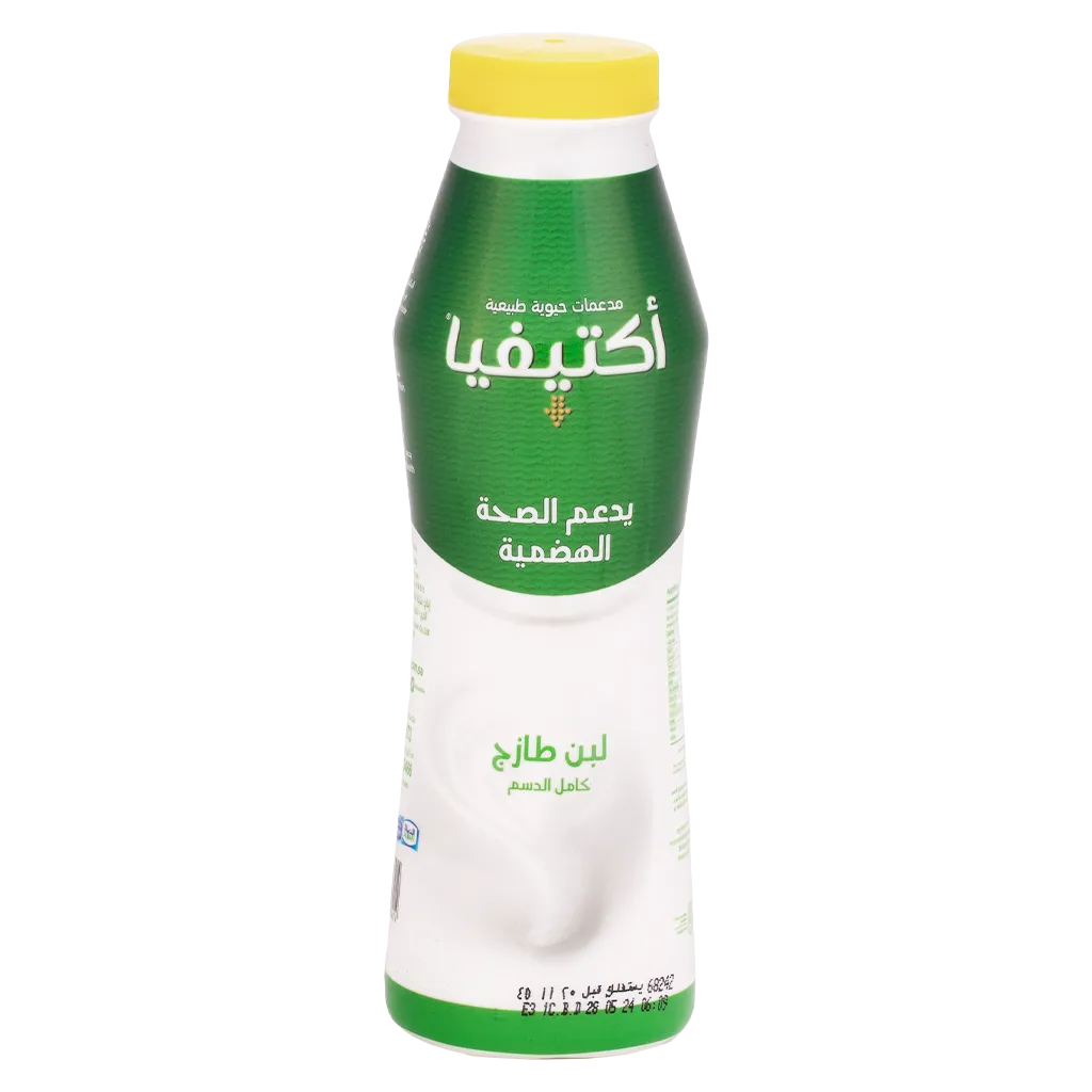 6281022118414_1 أكتيفيا لبن طازج كامل الدسم 375 مل - الصورة 1