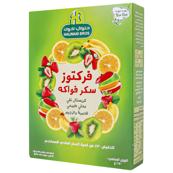 حلواني سكر الفواكه فركتوز للحمية 250 ج