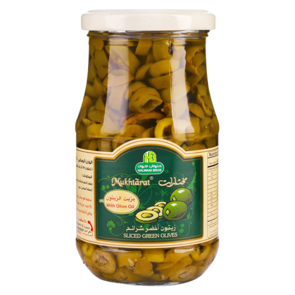 مختارات زيتون أخضر شرائح 325 ج